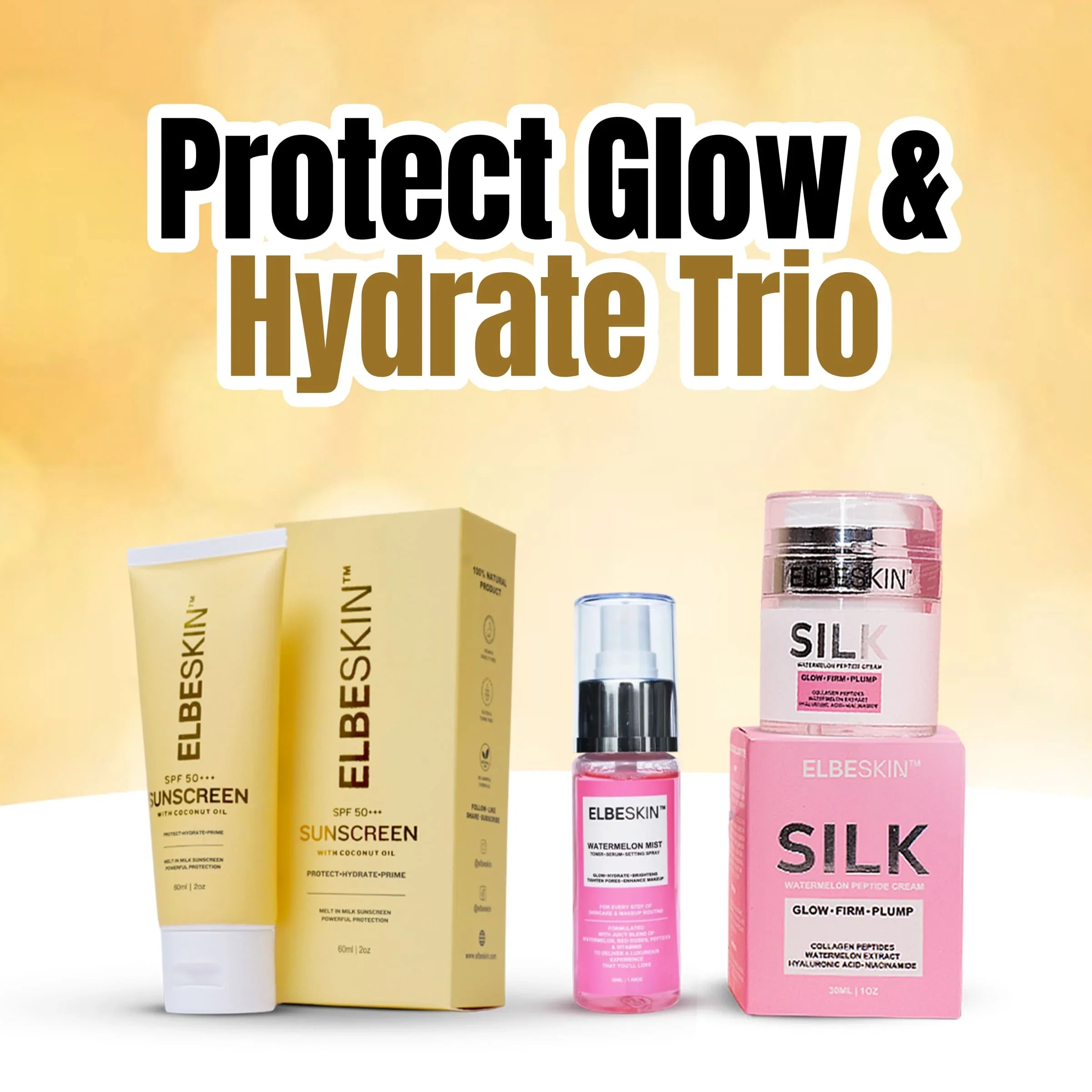 PROTECT GLOW AND HYDRATE TRIO